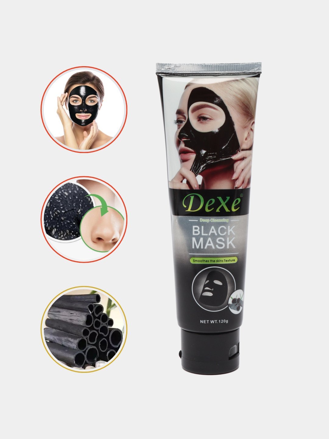 Mascarilla Facial Negra Anti Acne Puntos Negros